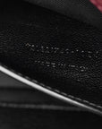 Lambskin Chevron Quilted Mini Loulou Rouge Cabernet