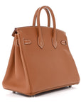 Togo Birkin 25 Gold