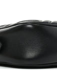 Calfskin Matelasse Mini GG Marmont Chain Shoulder Bag Black
