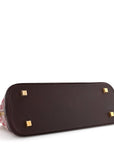 Mini Monogram Alma Long Cherry