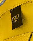 Cuoio Roma Sellerissima Nappa Sintetica Tape Stitch Mini Baguette Acid Yellow