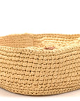 Fabric Crochet Wander Hobo Beige Khaki