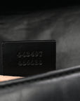 Calfskin Matelasse Small GG Marmont Shoulder Bag Black
