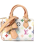 LV X TM Monogram Multicolor Nano Speedy White