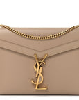 Grain De Poudre Monogram Cassandra Chain Wallet Dark Beige