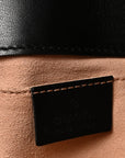 Calfskin Matelasse Mini GG Marmont Shoulder Bag Black
