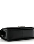 Caviar Quilted Medium Boy Flap Black