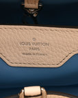 Taurillon Capucines MM Gradient Blue