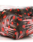 Monogram Jungle Dots Palm Springs Backpack PM Sugar Pink Poppy