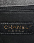 Caviar Quilted New Medium Boy Flap Black