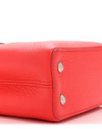 Taurillon Capucines Mini Coral Olympe Blue