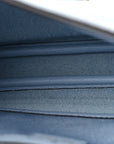 Grained Calfskin Web Medium Jackie 1961 Hobo Light Blue