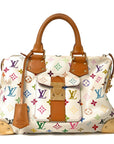 Monogram Multicolor Speedy 30 White