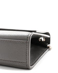 Grain De Poudre Medium Classic Monogram Kate Satchel Earth Grey