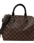 Damier Ebene Speedy Bandouliere 25