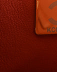 Lambskin Quilted Small Double Flap Red