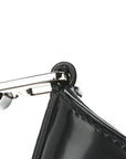 Spazzolato Cleo Shoulder Bag Black