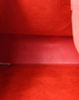 Nappa Intrecciomirage Butterfly Tote Red