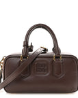 Calfskin Mini Arcadie Top Handle Bag Briarwood