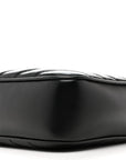 Calfskin Matelasse Monogram Lou Camera Bag Black