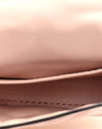 Nappa Matisse FF Embossed Nano Maxi Buckle Baguette Charm Rosa Quarzo