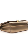 Grained Calfskin Small TB Bag Oat Beige