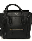 Smooth Calfskin Nano Luggage Black