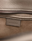 Drummed Calfskin Nano Luggage Souris
