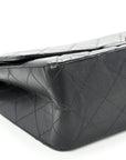 Aged Calfskin Quilted 2.55 Reissue 227 Flap Dark Grey
