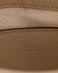 GG Supreme Monogram Textured Dollar Calfskin Mini Jackie 1961 Hobo Beige Mystic White Oatmeal
