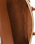 Supple Shiny Lambskin Little New Luggage Soft Tan