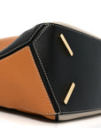 Grained Calfskin Medium Puzzle Bag Amber Light Oat