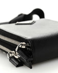 Saffiano Smartphone Case Crossbody Black