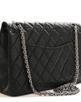 Aged Calfskin Quilted 2.55 Reissue 226 Flap Black