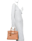 Epsom Birkin 30 Gold