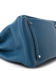 Togo Birkin 35 Bleu Izmir