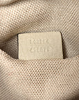 Pebbled Calfskin Small Soho Disco Bag Off White