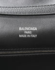 Grained Calfskin Small Rodeo Top Handle Handbag Black
