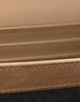 GG Supreme Monogram Mini Dionysus Chain Wallet Beige Taupe