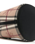 Haymarket Check Colours Small Lorne Bucket Crossbody Black