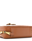 Nappa Small Beau Top Handle Bag Cognac