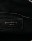 Calfskin Matelasse Monogram Lou Camera Bag Black