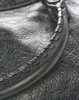 Arena Lambskin Classic Hardware Medium Le City Black
