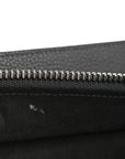 Drummed Calfskin Micro Luggage Black