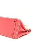 Chevre Mysore Horseshoe Birkin 30 Rose Lipstick Gris Perle