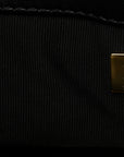 Lambskin Printed Fabric Medium CHNL 19 Flap Black Multicolor
