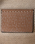 Pebbled Calfskin Small Soho Disco Bag Rose Beige