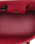 Togo Birkin 25 Rouge Grenat