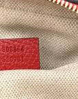 Pebbled Calfskin Small Soho Disco Bag Tabasco Red