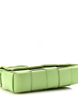 Lambskin Maxi Intrecciato Cassette Crossbody Bag Pistachio